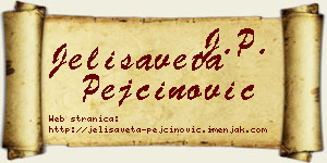 Jelisaveta Pejčinović vizit kartica
